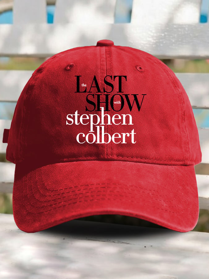 Retro Last Show Print Baseball Cap