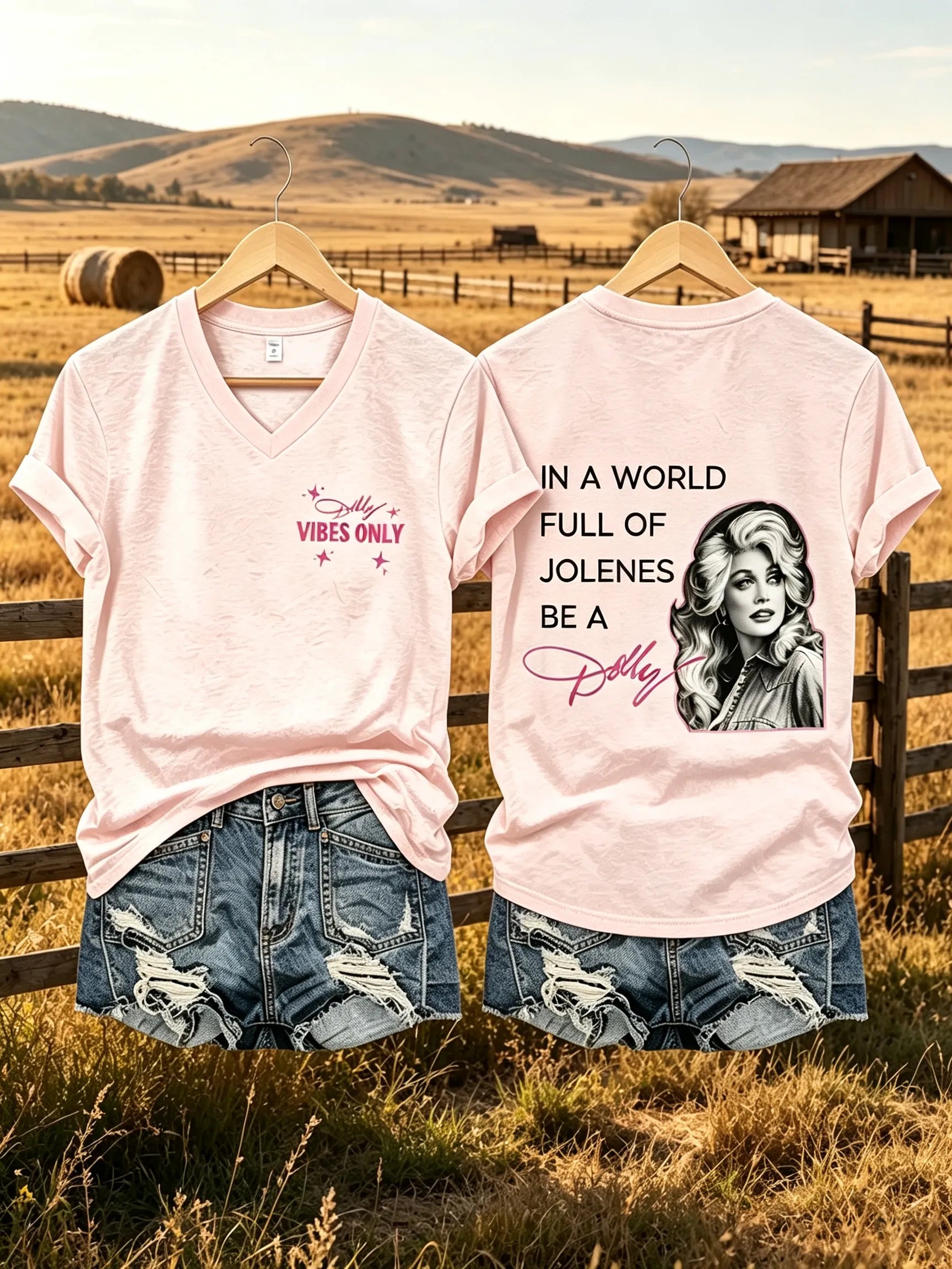 Women's Rip Dolly Parton Printed T-shirt