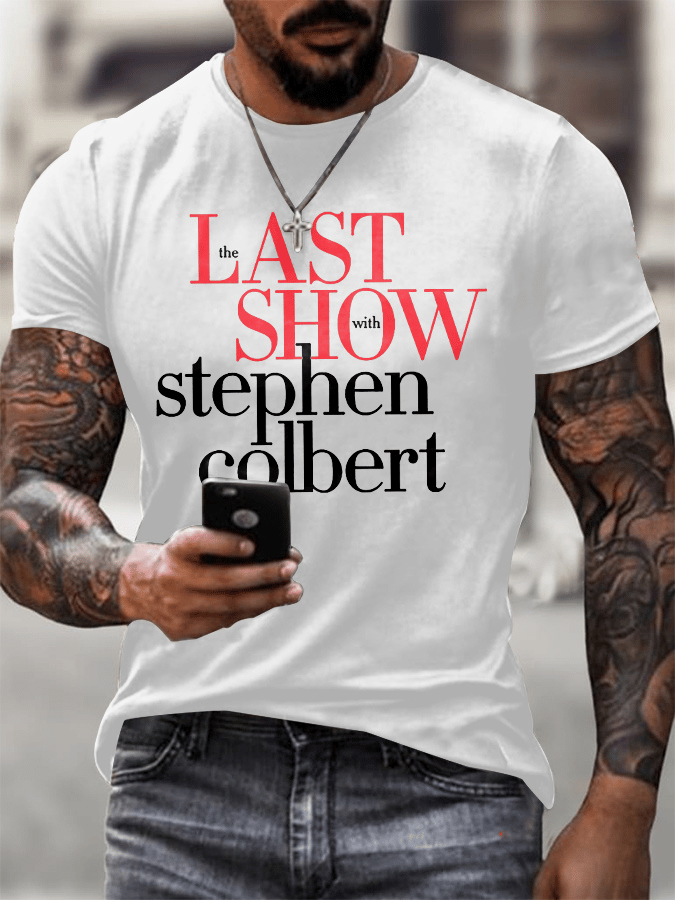 🔥Last Day 49% Off🔥Men's Retro Last Show Print T-Shirt