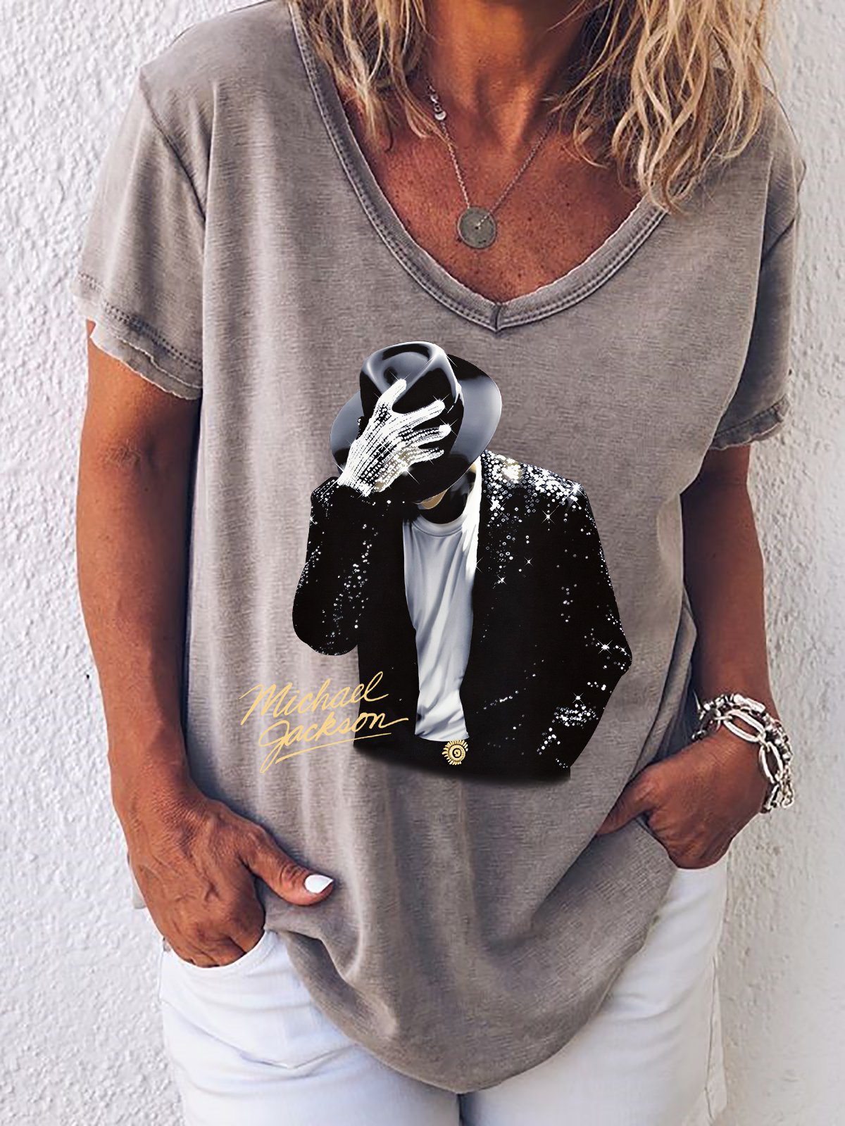 Women's  Fun Character Print T-Shirt
