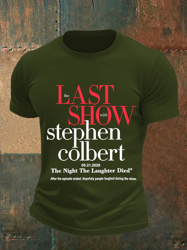 🔥Last Day 49% Off🔥Men's Retro Last Show Print T-Shirt