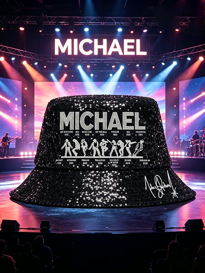 Unisex Pop Music Inspired Printed Art Printed Hat