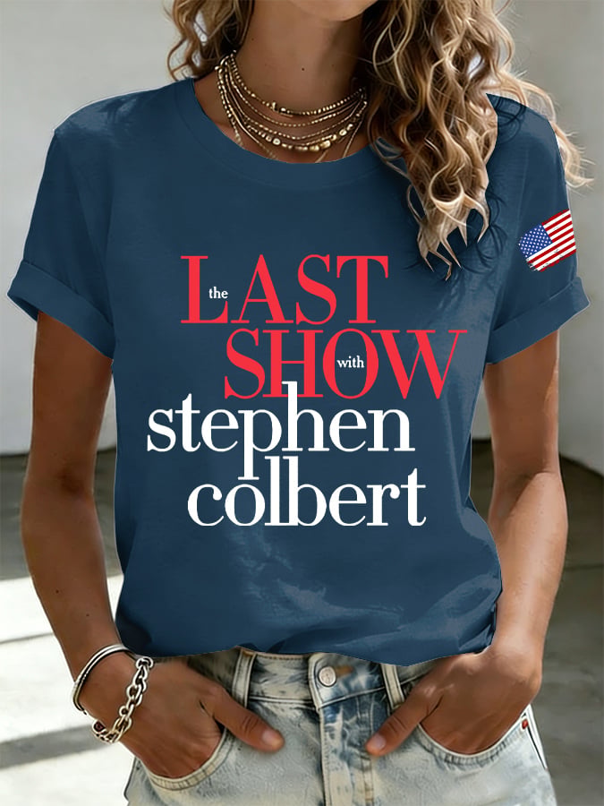 🔥Last Day 49% Off🔥Retro Last Show Print T-Shirt