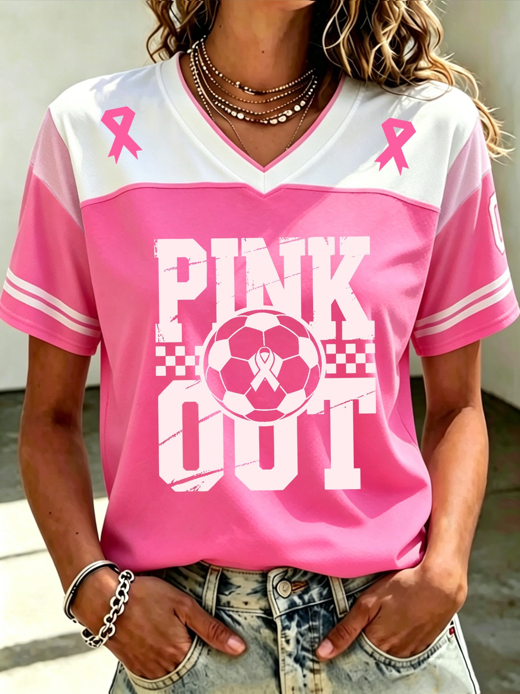 Women's Athletic Printed Casual Top