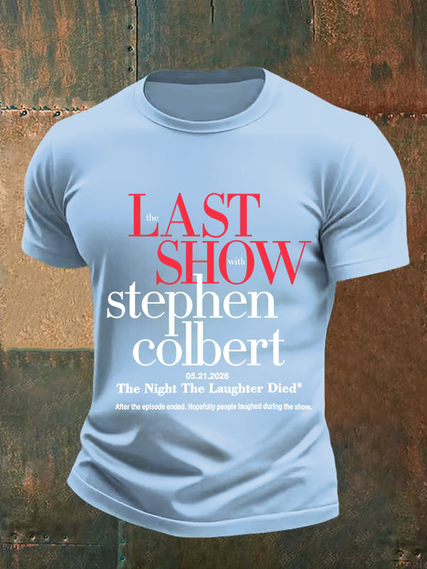 🔥Last Day 49% Off🔥Men's Retro Last Show Print T-Shirt