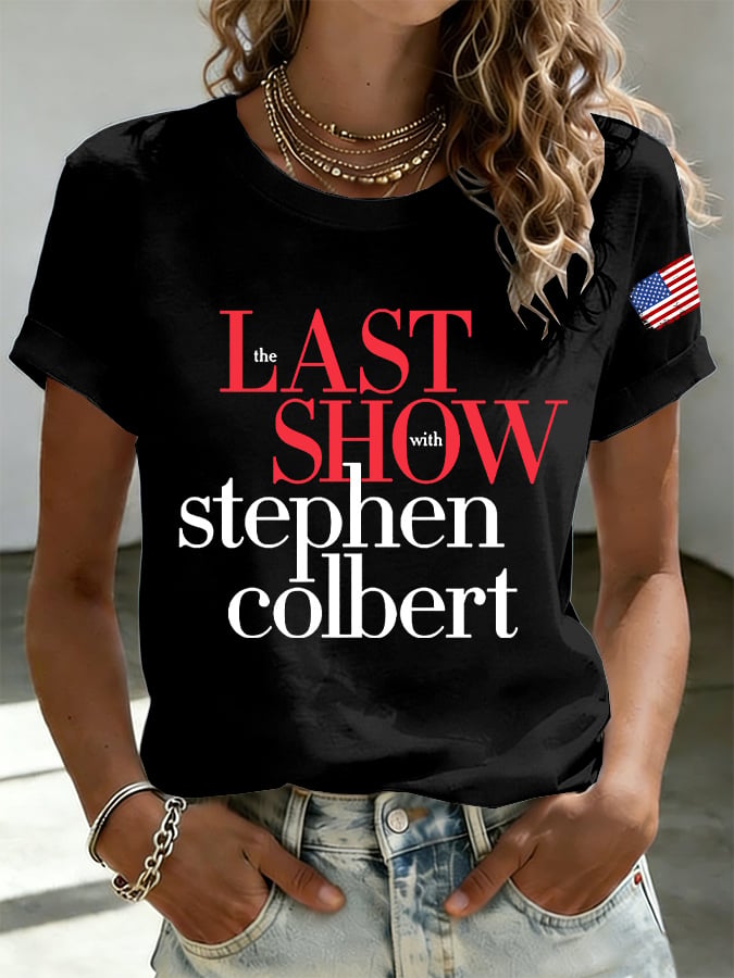 🔥Last Day 49% Off🔥Retro Last Show Print T-Shirt
