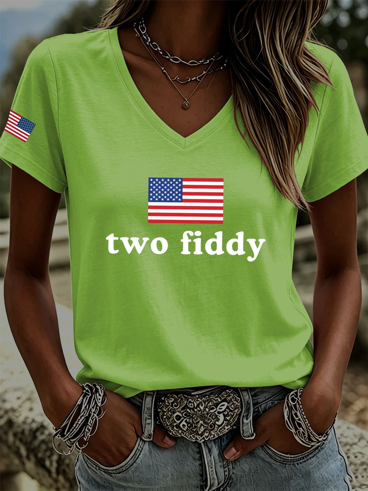 Women's Casual Print Short-Sleeve T-Shirt