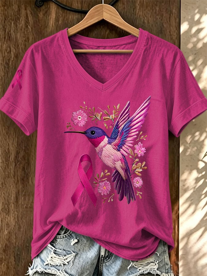 Women's Casual Print Short-Sleeve T-Shirt