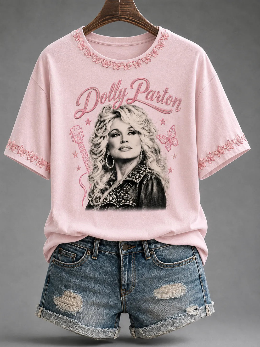 Women'S Raised On Dolly Print T-Shirt