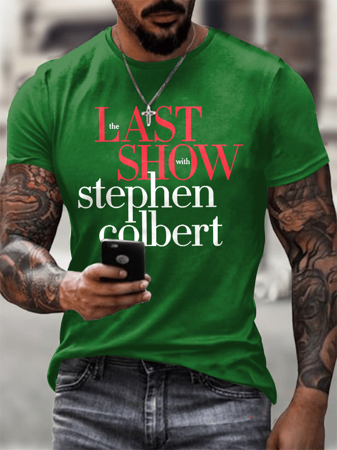 🔥Last Day 49% Off🔥Men's Retro Last Show Print T-Shirt