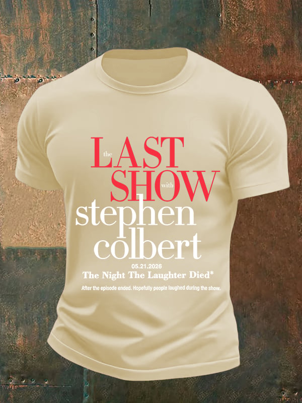 🔥Last Day 49% Off🔥Men's Retro Last Show Print T-Shirt