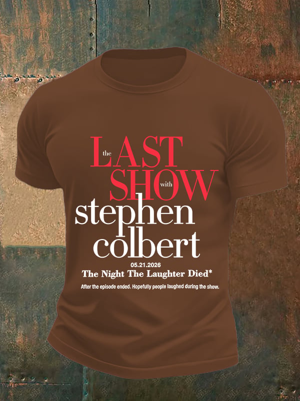 🔥Last Day 49% Off🔥Men's Retro Last Show Print T-Shirt