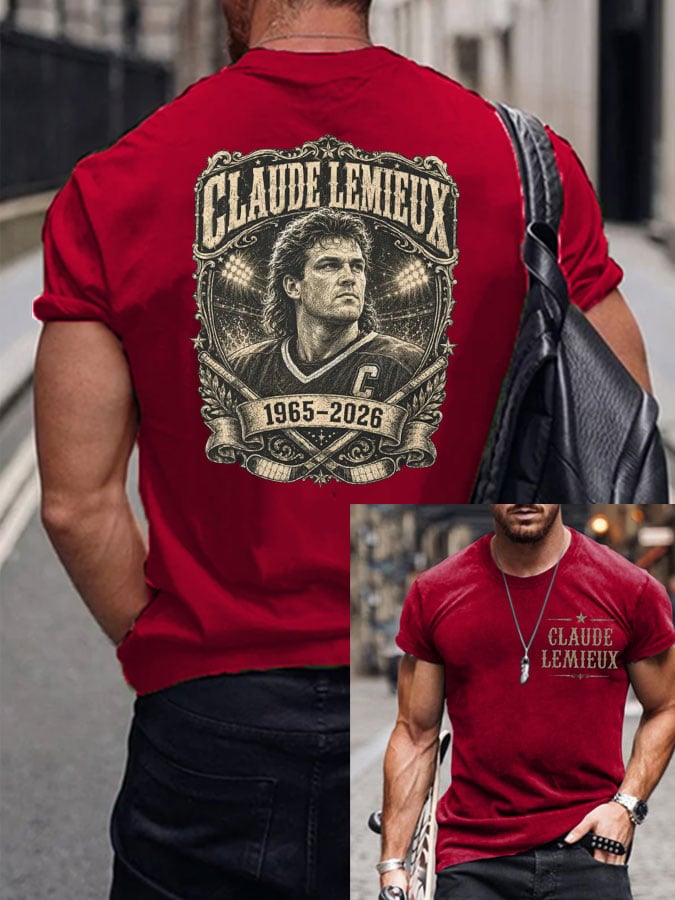 Men's Casual Printed Short-Sleeve T-Shirt