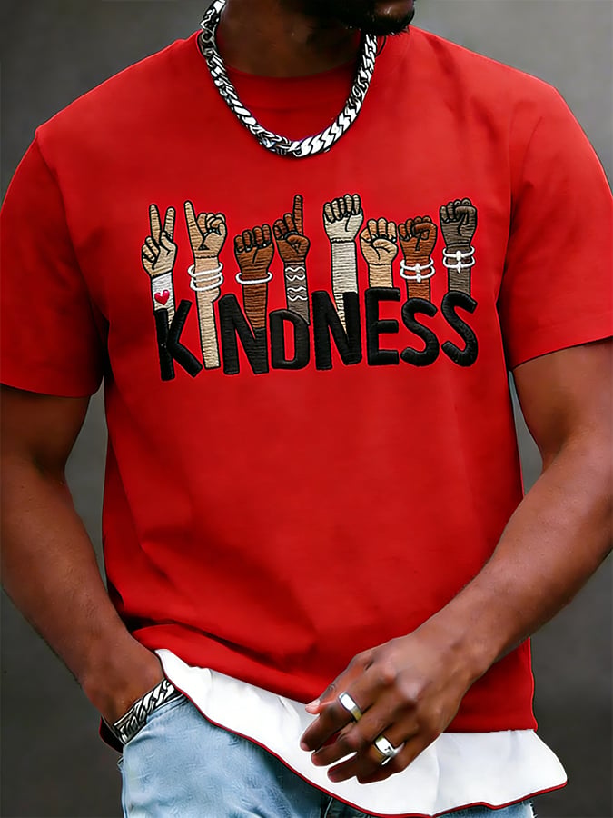 Men's Black History Culture Print Casual Top