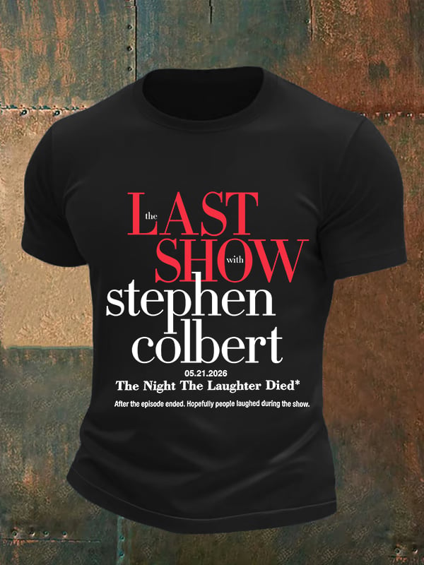 🔥Last Day 49% Off🔥Men's Retro Last Show Print T-Shirt