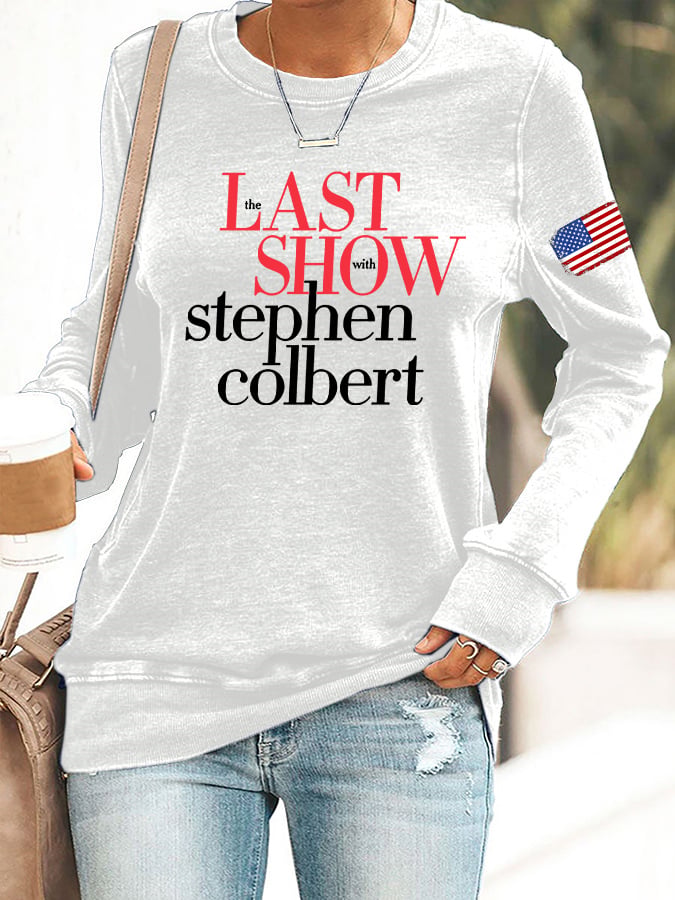 🔥Last Day 49% Off🔥Retro Last Show Print Sweatshirt