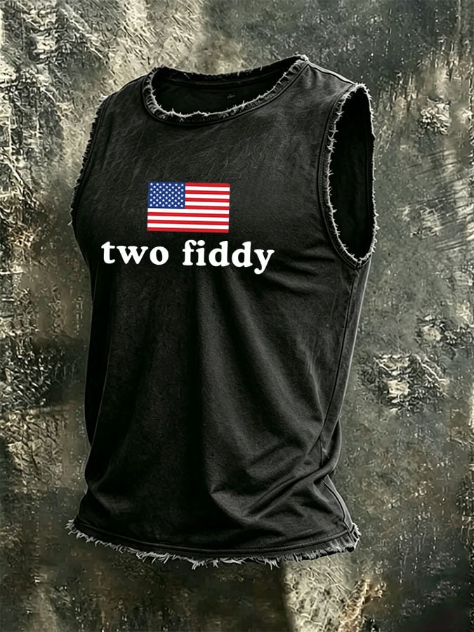 Men'S Casual Printed Vest