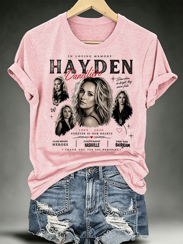 Women's IN LOVING MEMORY Print T-Shirt