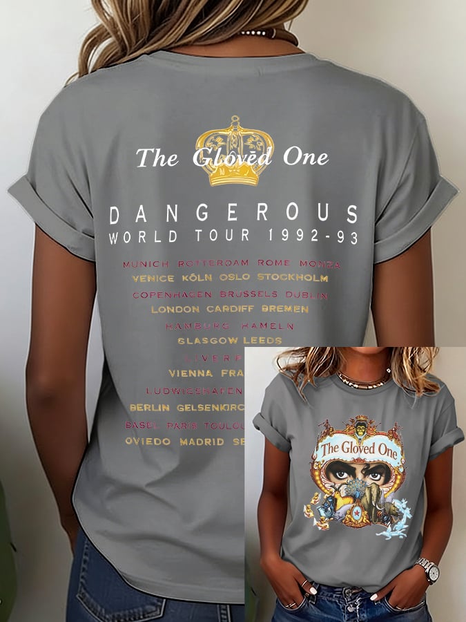 Women's The Gloved One Print T-Shirt