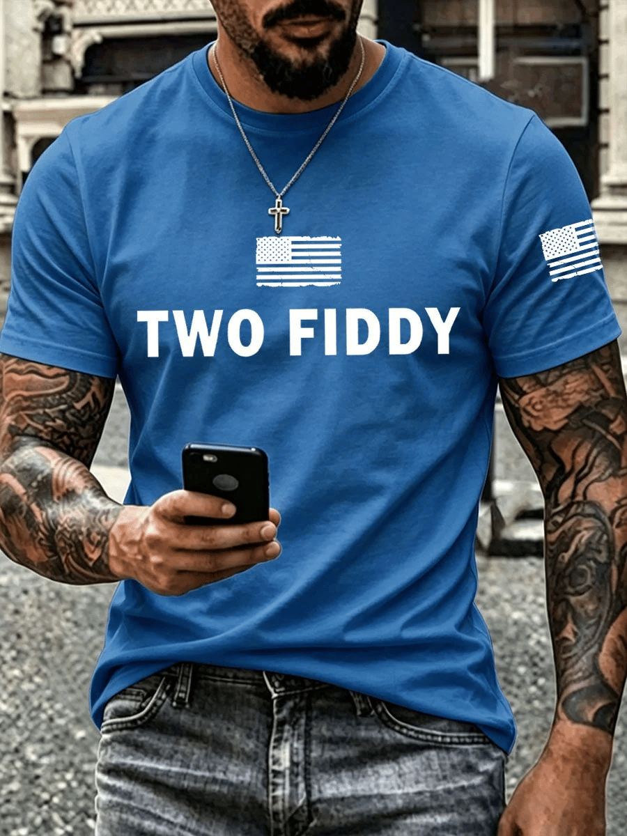 Men's USA 1776-2026 Print T-shirt