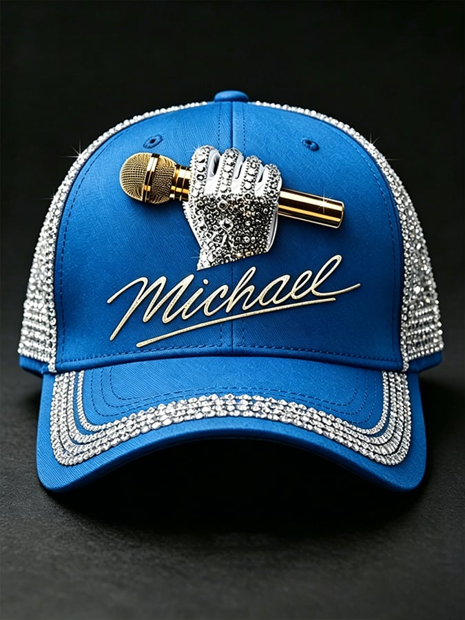 Unisex Pop Music Inspired Printed Art Printed Hat