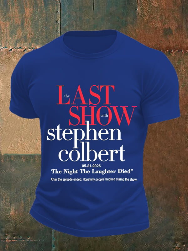 🔥Last Day 49% Off🔥Men's Retro Last Show Print T-Shirt