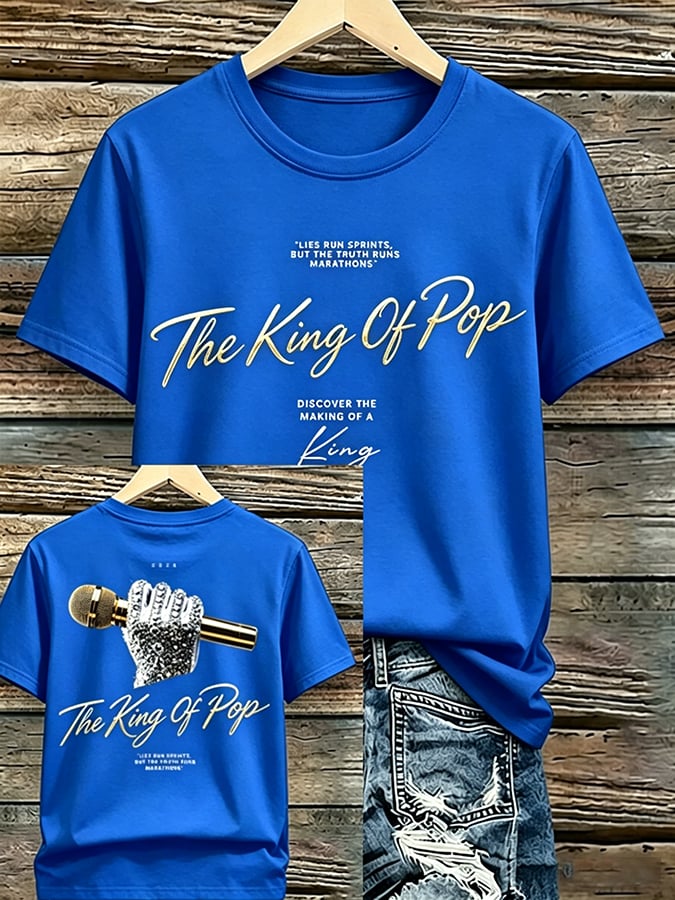 Women's Pop Music Inspired Printed Casual T-shirt
