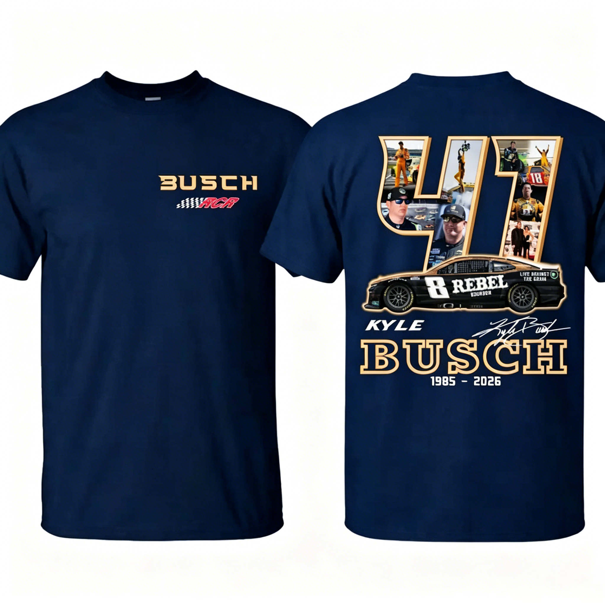 Unisex Kyle Busch 41 Tribute T-Shirt