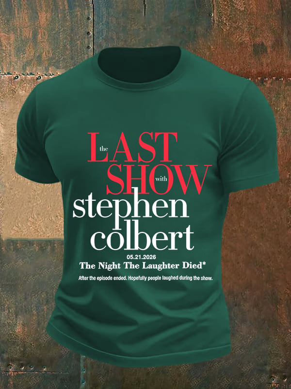 🔥Last Day 49% Off🔥Men's Retro Last Show Print T-Shirt