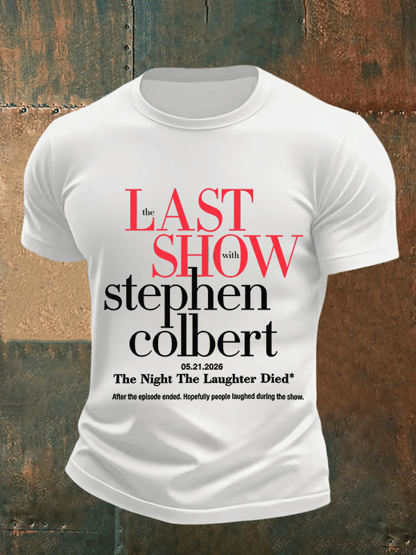 🔥Last Day 49% Off🔥Men's Retro Last Show Print T-Shirt