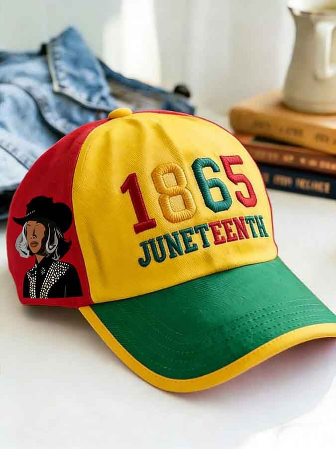 Unisex Juneteenth Printed Baseball Cap