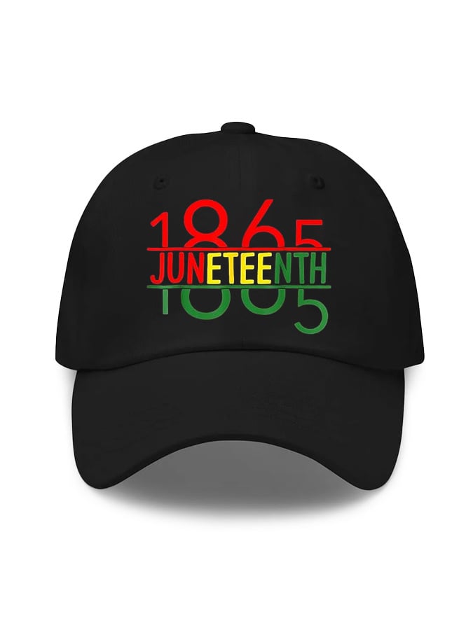 Unisex Juneteenth Print Baseball Cap