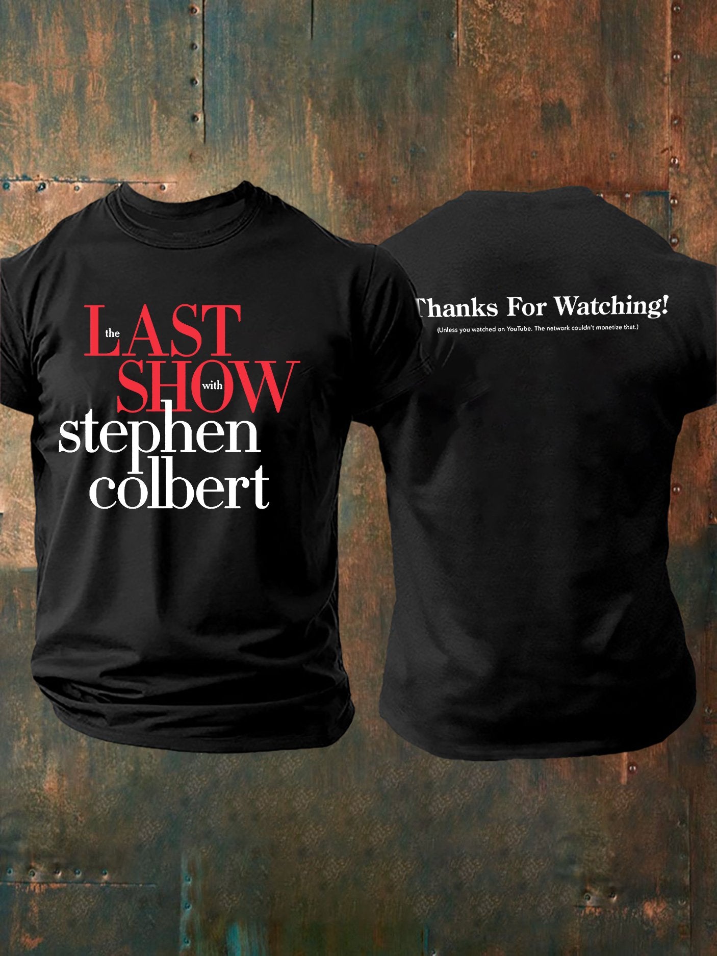 🔥Last Day 49% Off🔥Men's Retro Last Show Print T-Shirt