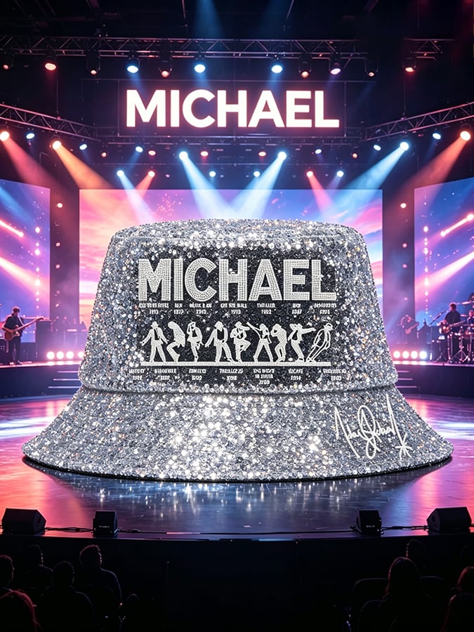 Unisex Pop Music Inspired Printed Art Printed Hat