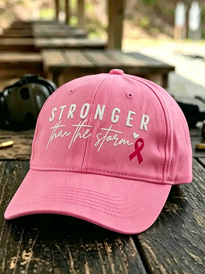 Unisex Pink Breast Cancer Awareness Hat