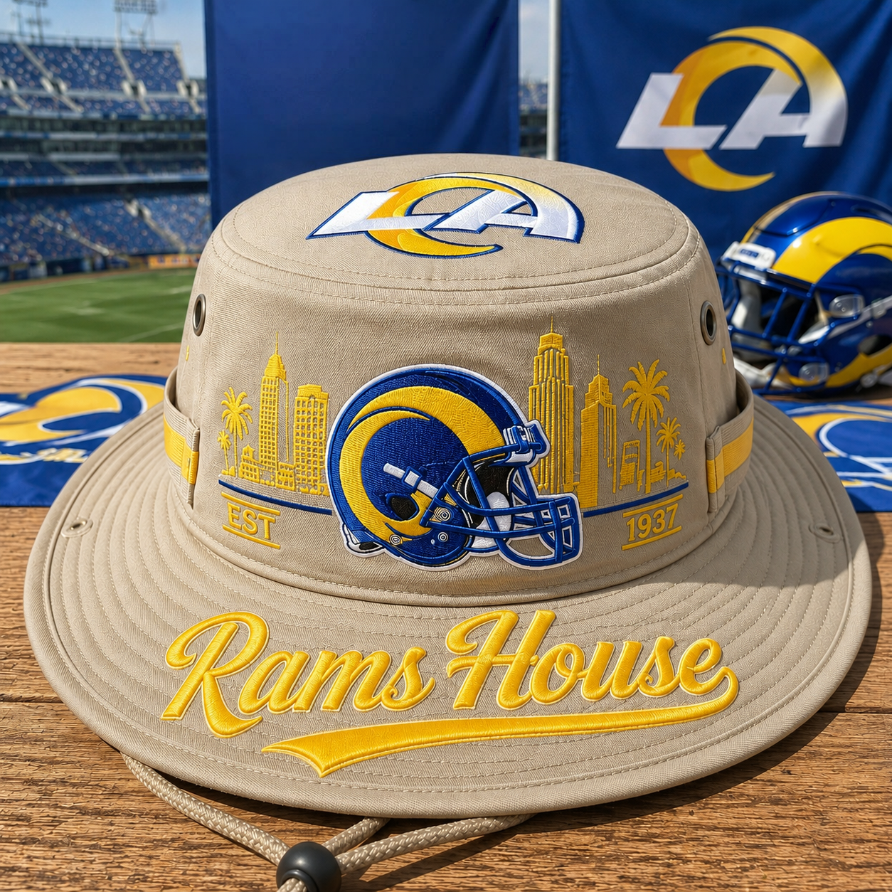 🇺🇸 Last Day Promo: 49% OFF🏈R🐏ms House Boonie Hat