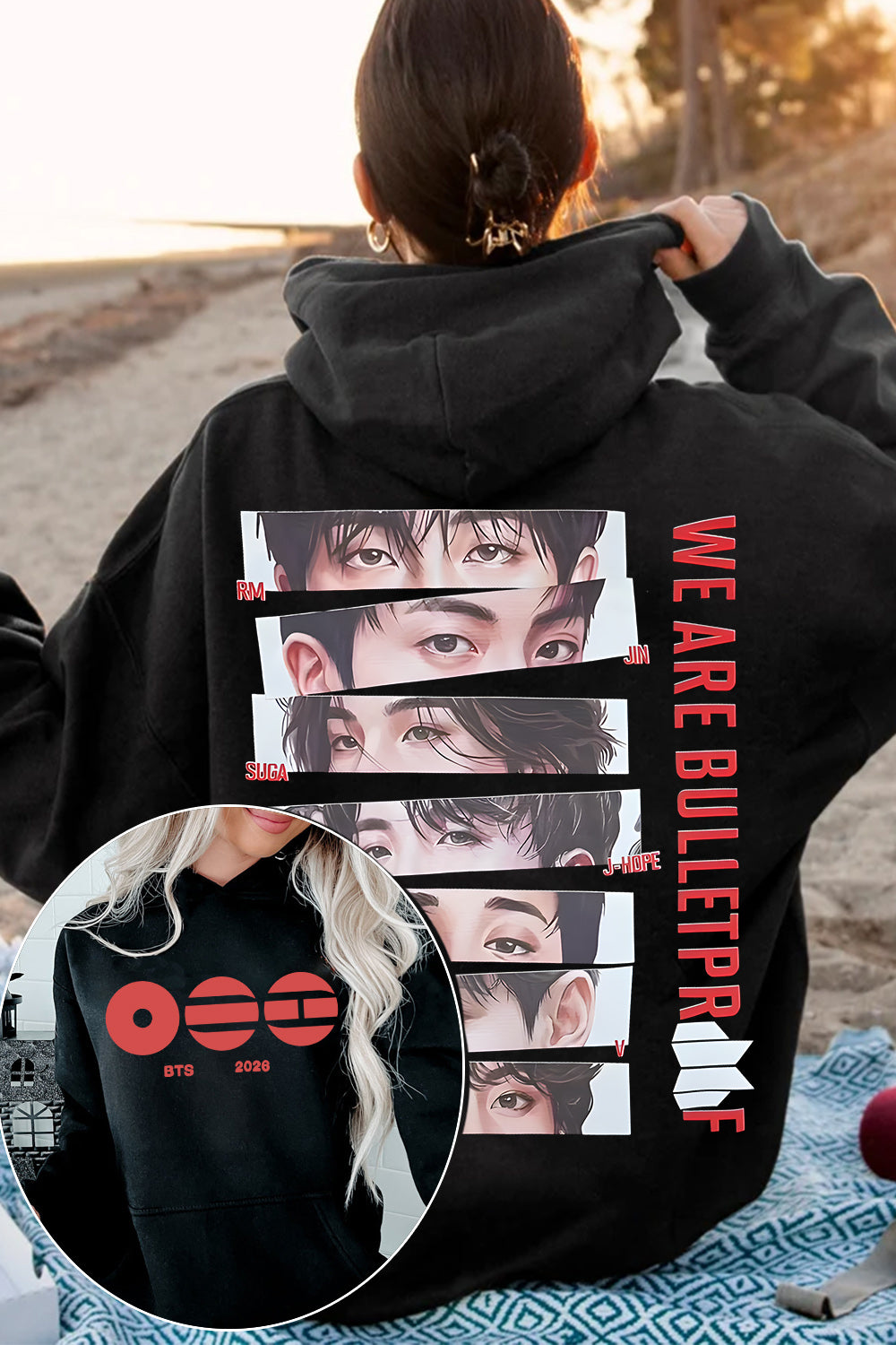 🙌✨ BTS Tour 2026 Hoodie