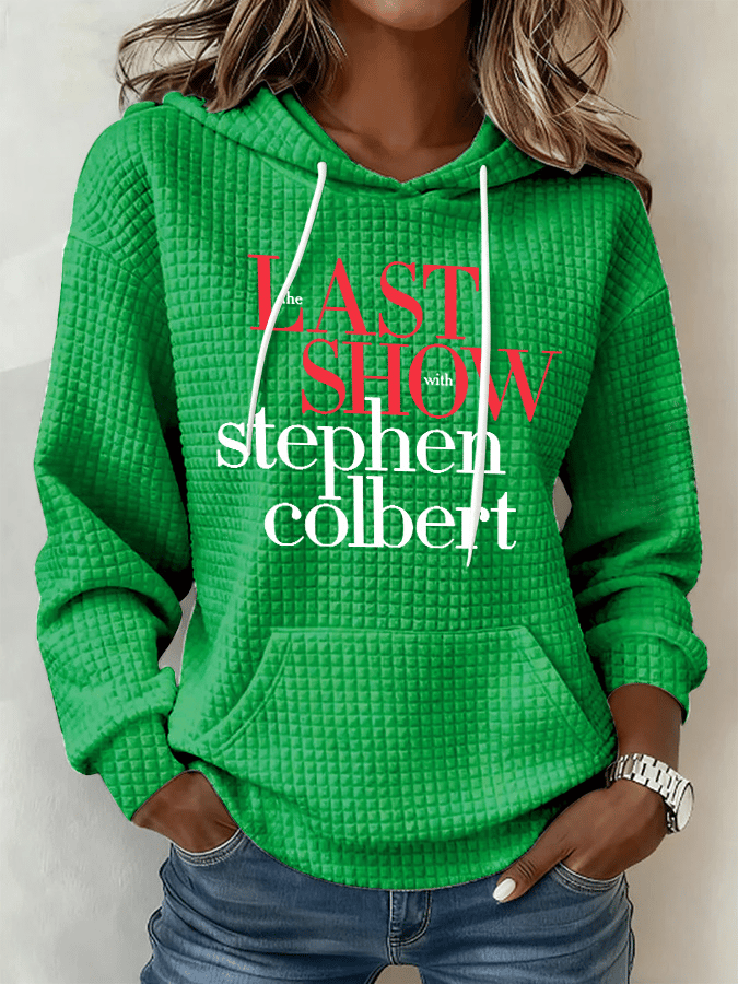 🔥Last Day 49% Off🔥Retro Last Show Print Hoodie