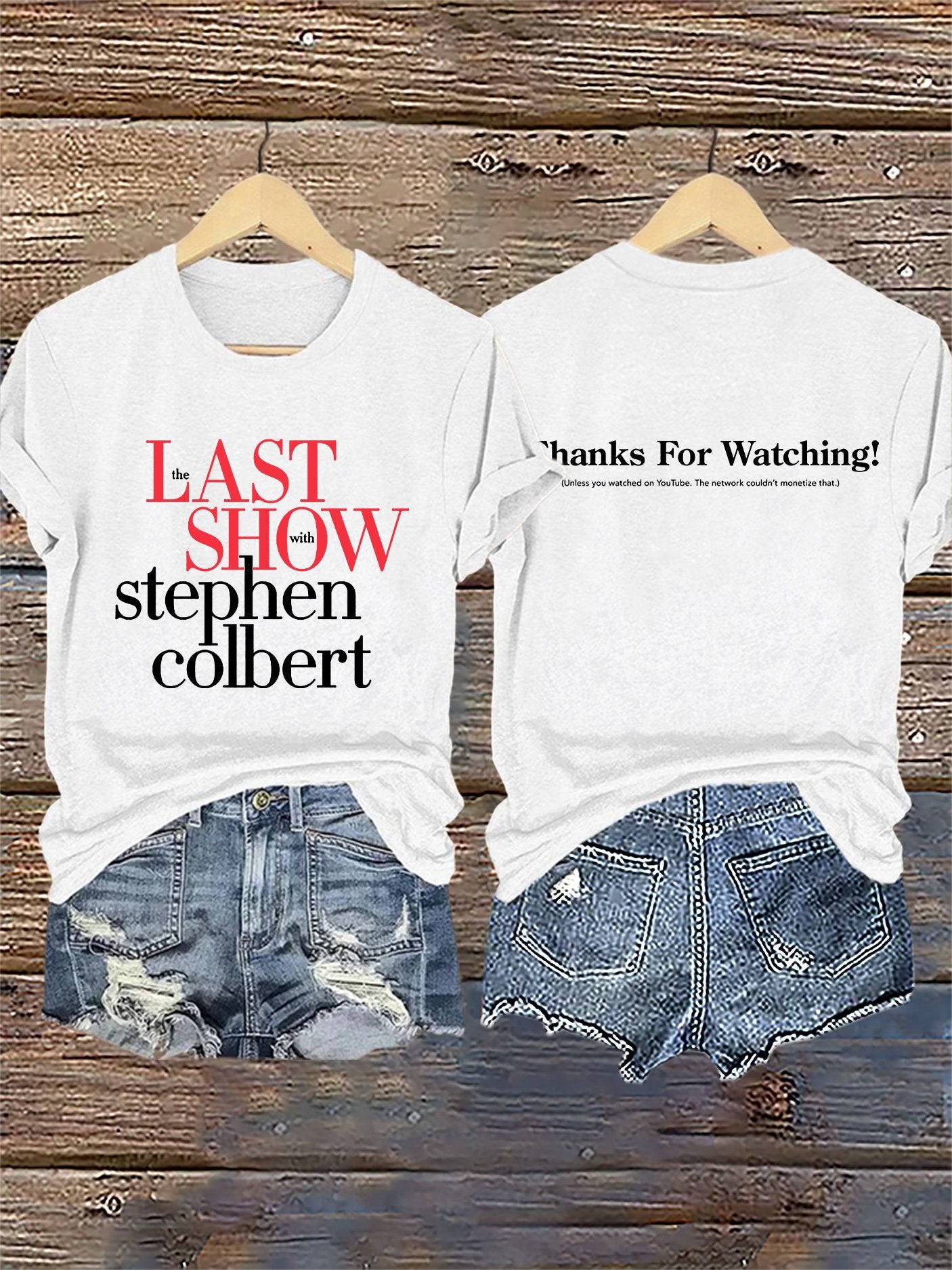🔥Last Day 49% Off🔥Retro Last Show Tree Print T-Shirt