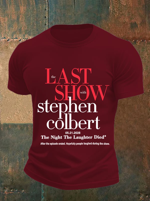 🔥Last Day 49% Off🔥Men's Retro Last Show Print T-Shirt