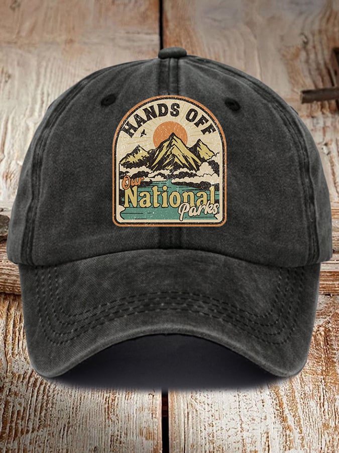 Hands Off Our National Parks Baseball Cap