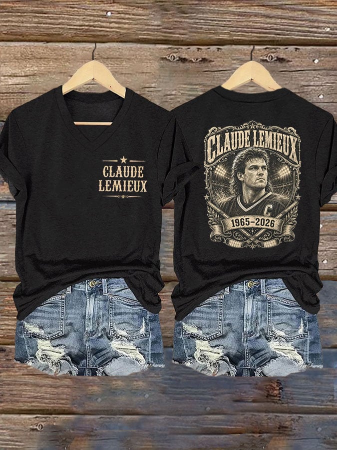 Women's Canadian Hockey Casual T-Shirt