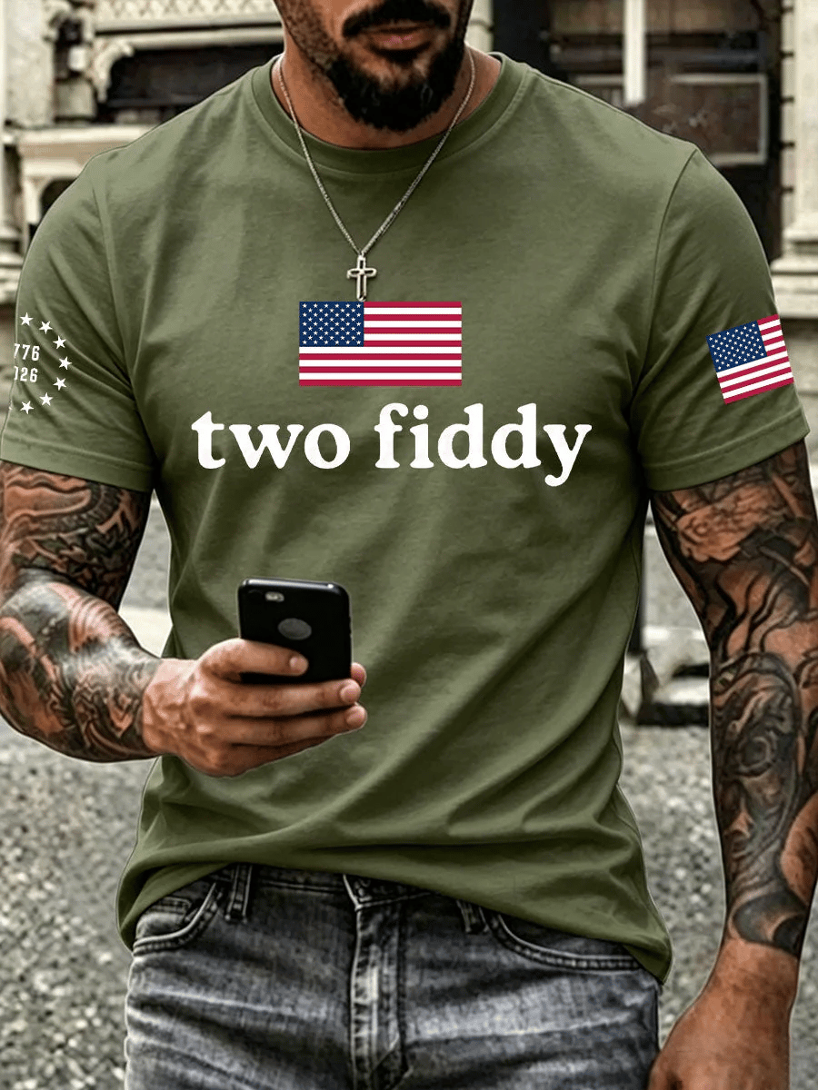 Men's USA 1776-2026 Print T-shirt