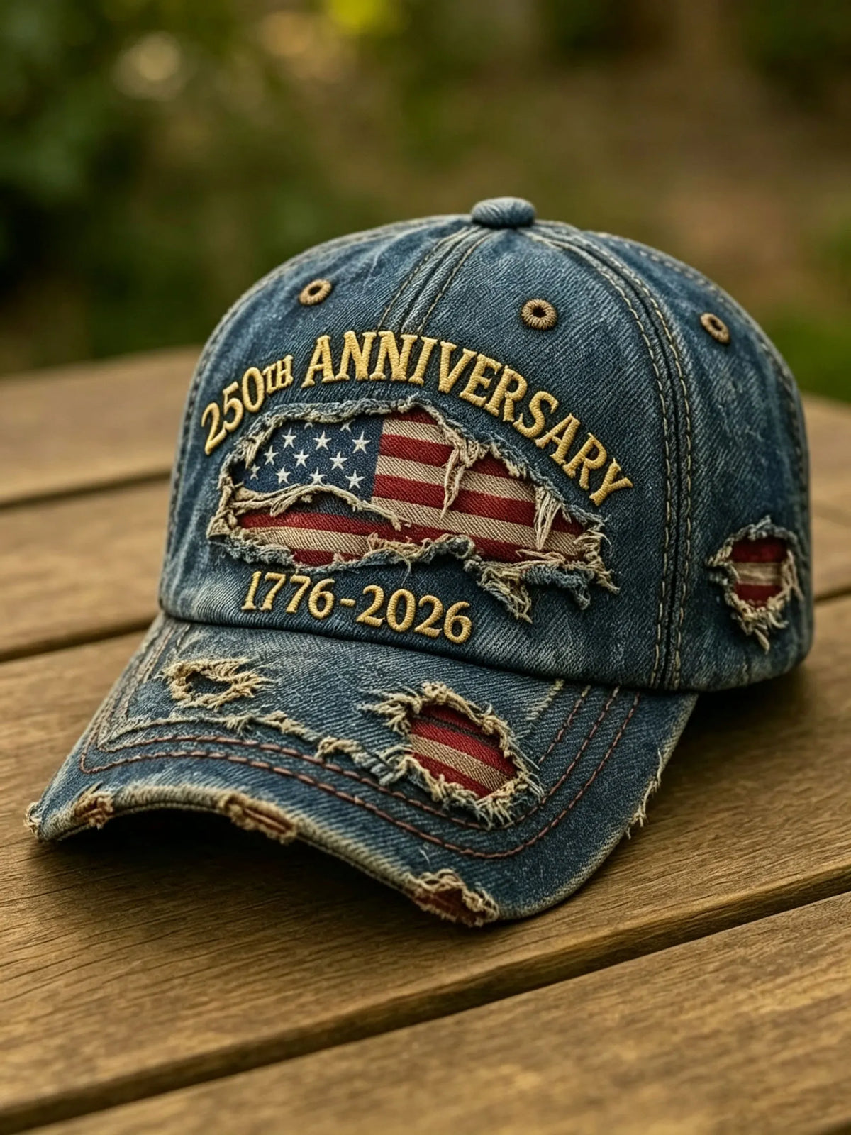 US 250th Anniversary Printed Casual Hat