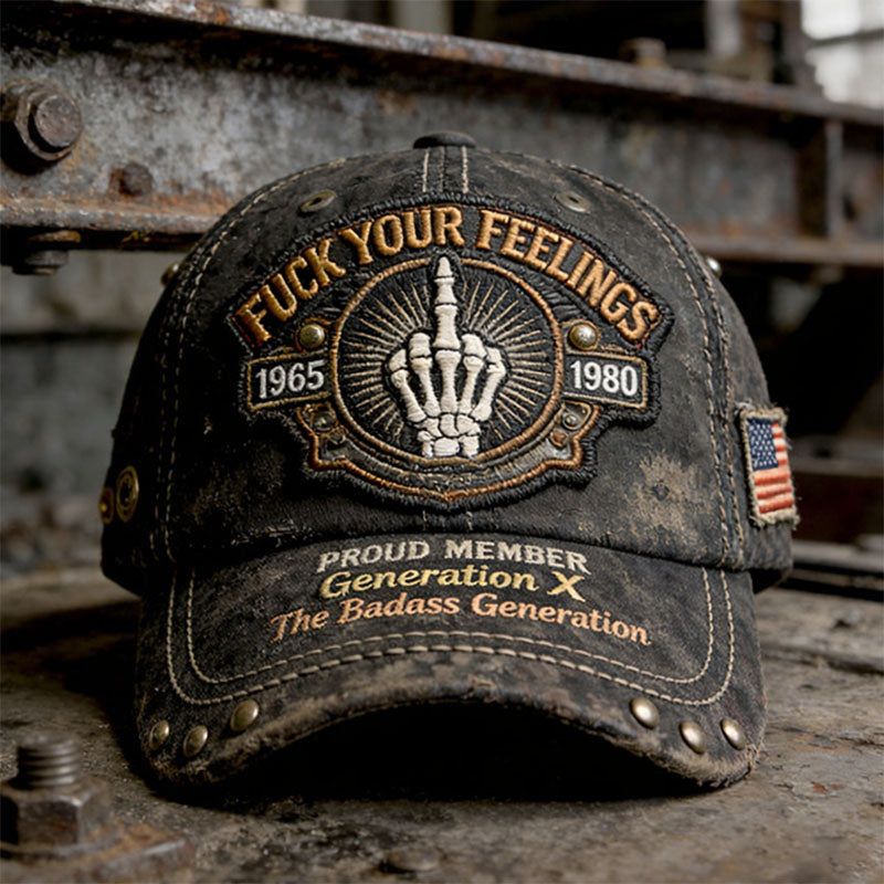 Generation X Printed Casual Hat