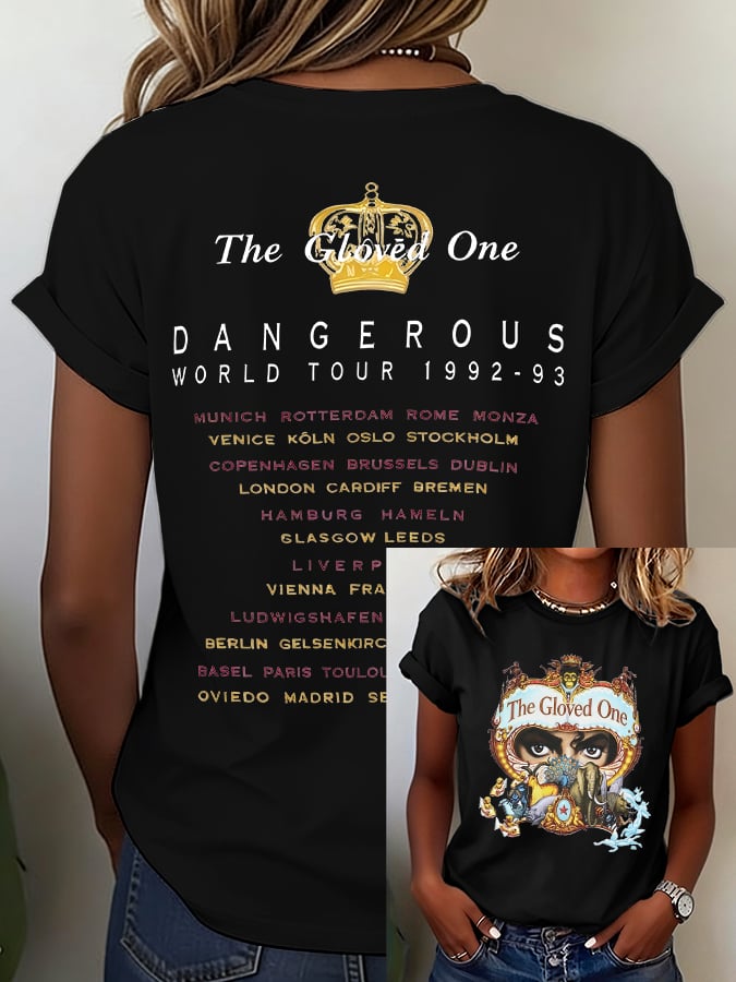 Women's The Gloved One Print T-Shirt