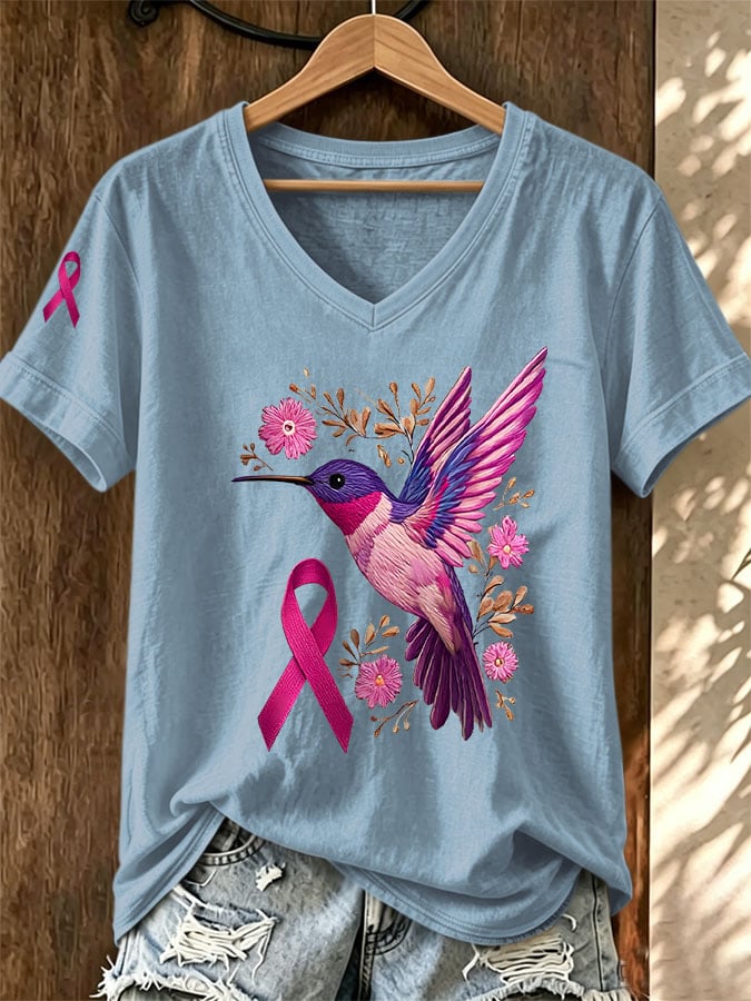 Women's Casual Print Short-Sleeve T-Shirt