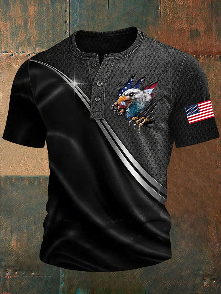 Men's Usa Flag Eagle T-shirts