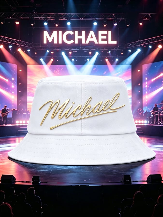 Unisex Pop Music Inspired Printed Art Printed Hat