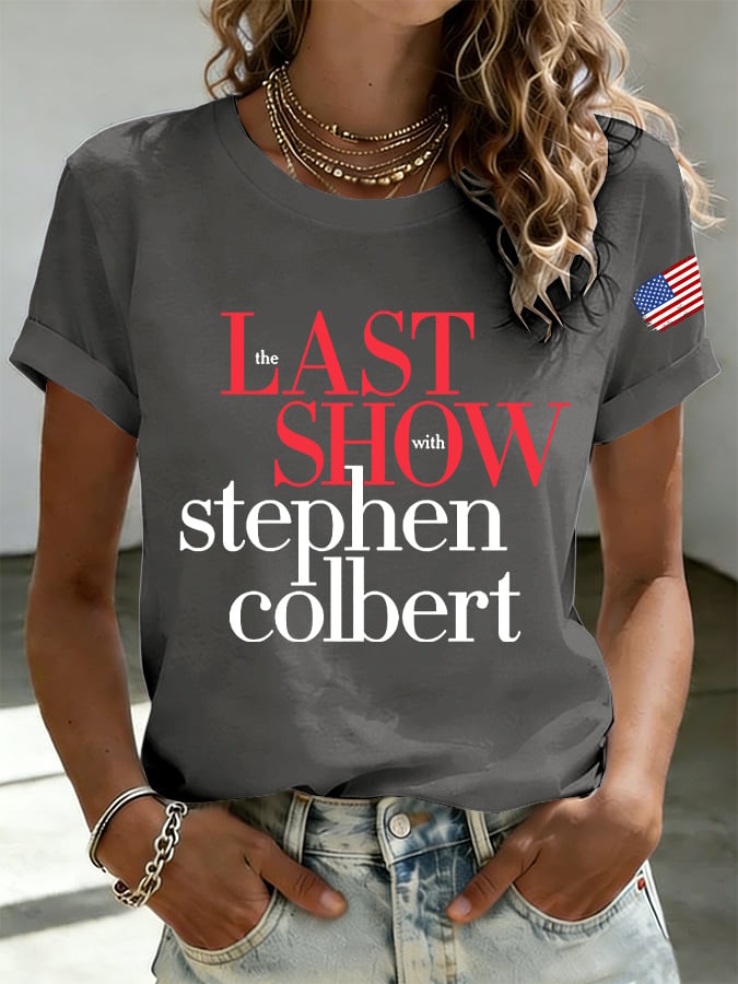 🔥Last Day 49% Off🔥Retro Last Show Print T-Shirt